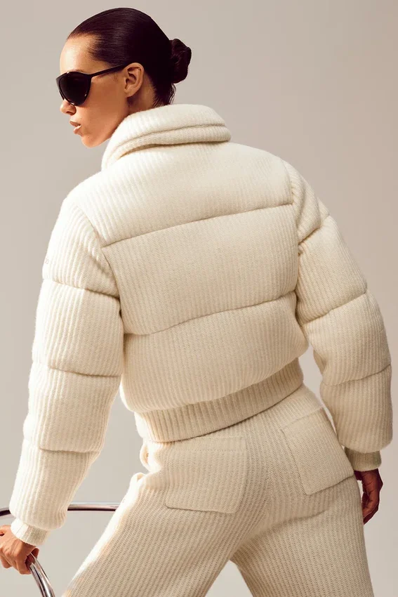Kaschmir-Pullover „Northstar“ – Elfenbein
