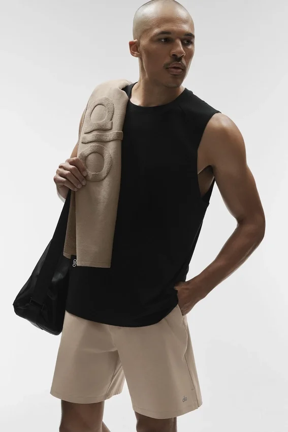 „Keep It Cool“-Fitness-Handtuch – Gravel
