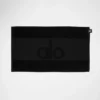 „Keep It Cool“-Fitness-Handtuch – Schwarz
