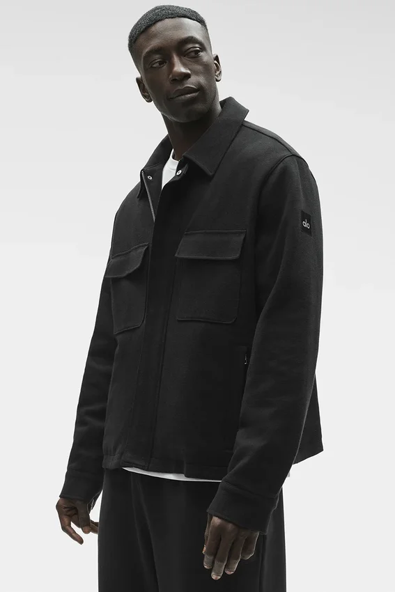 Kickback-Jacke – Schwarz