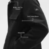 Kickback-Jacke – Schwarz