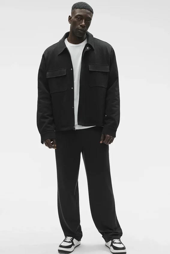 Kickback-Jacke – Schwarz