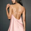 Kleid „Radiance“ aus Seidenmischung – Sonnengetränktes Rosa
