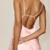 Kleid „Radiance“ aus Seidenmischung – Sonnengetränktes Rosa