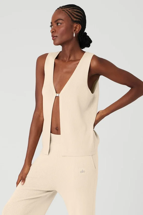 Knit Salana Top – Macadamia