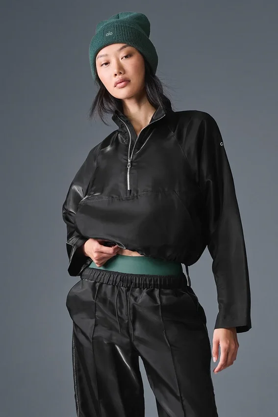 Kroppter „Afterglow“-Pullover – Schwarz