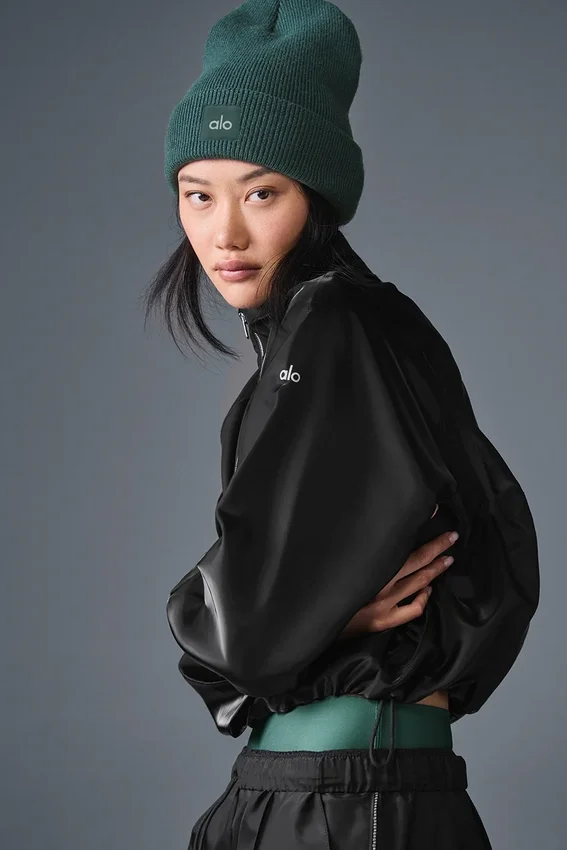 Kroppter „Afterglow“-Pullover – Schwarz