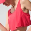 Kürziges Sport Star Top – Candy Red