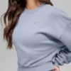 Kürzliches „Accolade“-Shirt mit Rundhalsausschnitt – Winter Frost