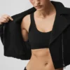 Kurze „Cosmopolitan“-Jacke – Schwarz
