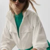 Kurze „Playmaker“-Jacke – Elfenbein