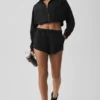 Kurze Playmaker-Jacke – Schwarz