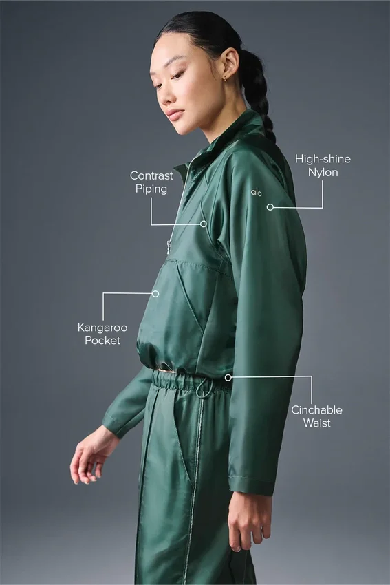 Kurzer „Afterglow“-Pullover – Winter Ivy