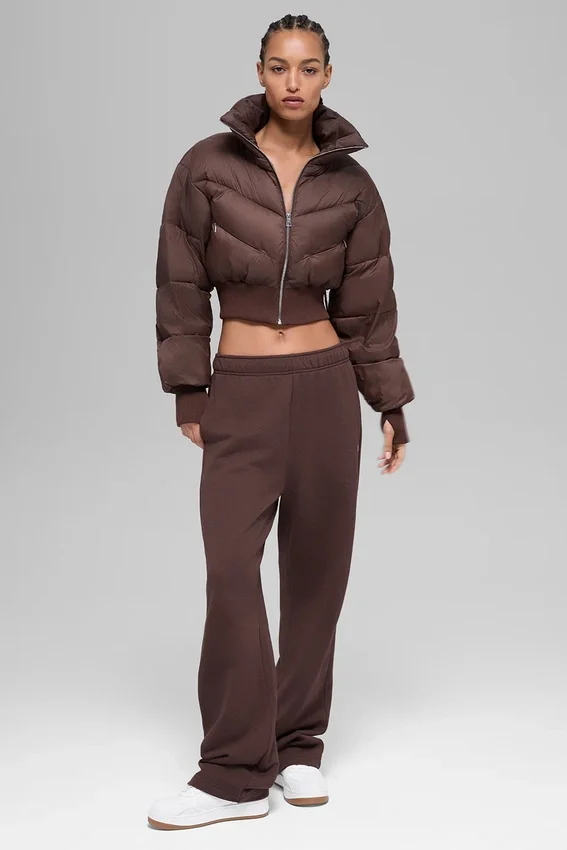 Kurzer Atmosphere-Puffer – Brownstone