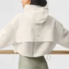 Kurzer „Engage“-Cargo-Parka – Elfenbein