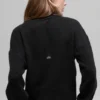 Kurzer „New Class“-Pullover mit Rundhalsausschnitt aus Wolle und Kaschmir – Schwarz