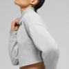 Kurzer „Serenity“-Überzieher – Athletic Heather Grey