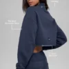 Kurzes „Serenity“-Überkleid – Navy