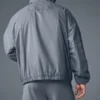 Latitude Leichte Pulloverjacke mit halbem Reißverschluss – Stahlgrau