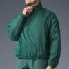 Latitude Leichter Pullover-Pullover mit halbem Reißverschluss – Winter Ivy