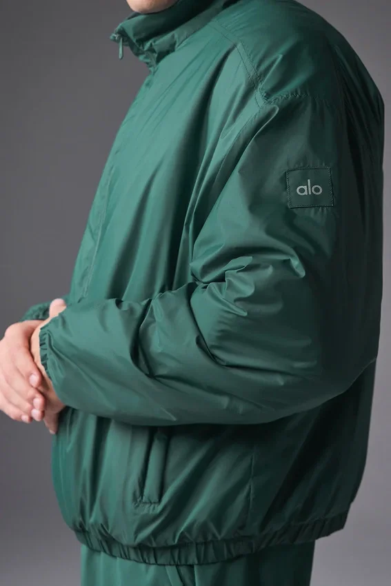 Latitude Leichter Pullover-Pullover mit halbem Reißverschluss – Winter Ivy