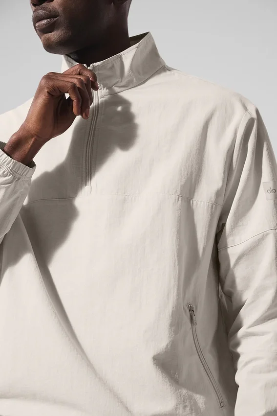 Leichter Takeaway-Pullover – Bone