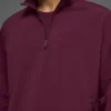 Leichter Takeaway-Pullover – Burgunderrot