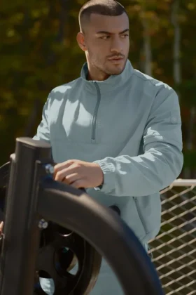 Leichter Takeaway-Pullover – Desert Sage