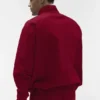 Leichter Takeaway-Pullover – Garnet