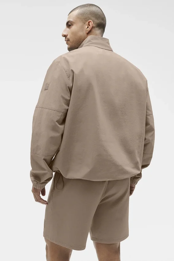 Leichter Takeaway-Pullover – Gravel