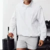 Leichter Takeaway-Pullover – Weiß