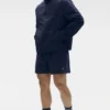 Leichter Takeaway-Track-Pullover – Navy