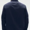 Leichter Takeaway-Track-Pullover – Navy