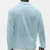 Leinen-Jersey-Pullover „Coastal“ mit Langarmshirts – Seaside Blue