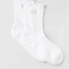 Lettuce Edge Grip Socken – Weiß