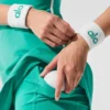 Leuchtendes Armband (2er-Pack) – Weiß/Fichtengrün