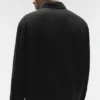 Linen Days Full-Zip-Jacke – Schwarz
