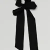 Love Knots Tie Scrunchie – Schwarz