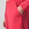 Luftige Hose mit weitem Bein (lang) – Candy Red