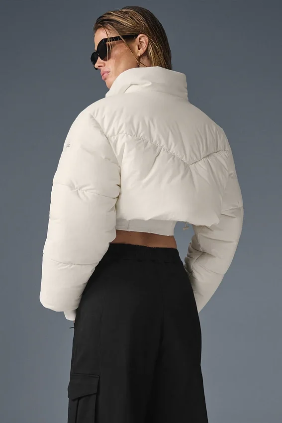 Main Act Corset Puffer – Elfenbein/Elfenbein