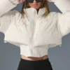 Main Act Corset Puffer – Elfenbein/Elfenbein