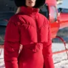 Main Act Corset Puffer – Kräftiges Rot