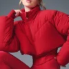 Main Act Corset Puffer – Kräftiges Rot