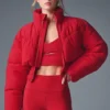 Main Act Corset Puffer – Kräftiges Rot