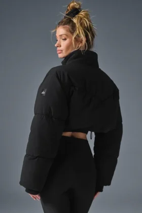 Main Act Corset Puffer – Schwarz