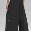 Main Act Hose mit weitem Bein – Schwarz