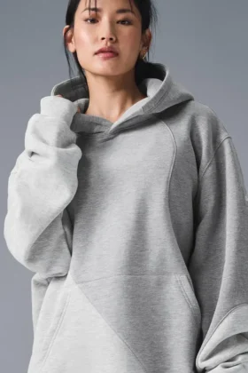 Make Waves Hoodie – Athletic Heather Grey Tonal