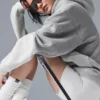 Make Waves Hoodie – Athletic Heather Grey Tonal
