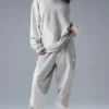 Make Waves Hoodie – Athletic Heather Grey Tonal