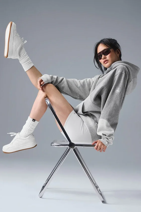 Make Waves Hoodie – Athletic Heather Grey Tonal